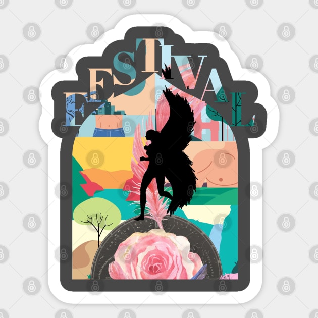 The Festival Love Sticker by ManifestYDream
